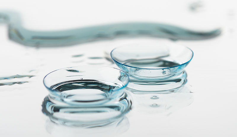 Isolated contact lenses